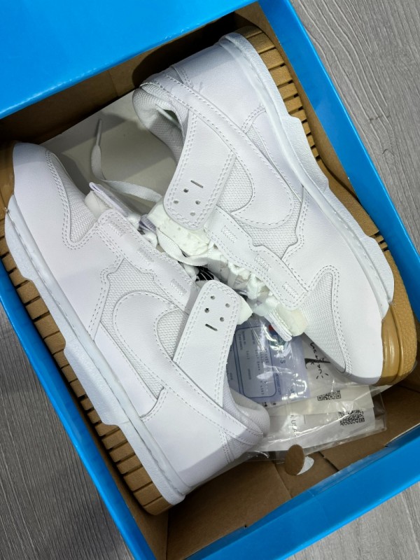 Nike Dunk Jumbo Beyaz Taba